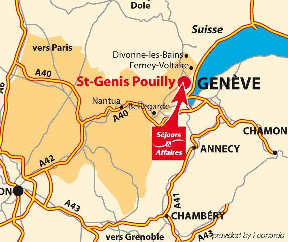 Séjours&Affaires Genève Saint Genis Exterior foto